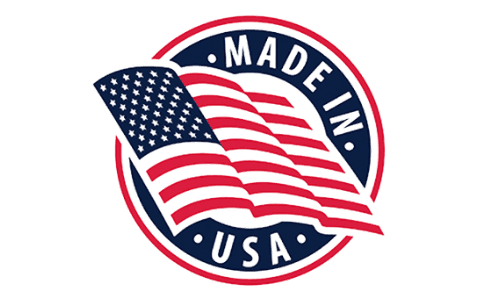 Made In USA certified badge for ProtoFlow